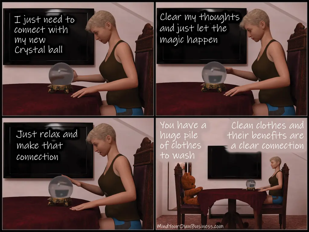 I'm afraid if I clear my thoughts they may not come back