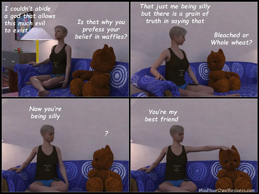 Emma's best friend may be imaginary but very real