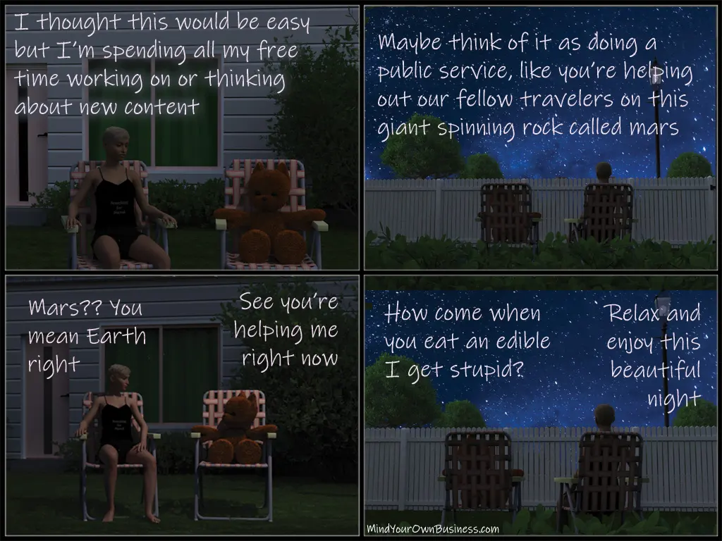 How come when you eat an edible I get stupid