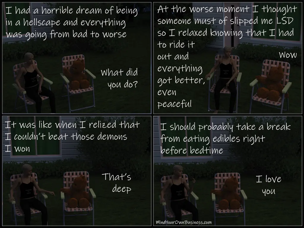 I should probably take a break