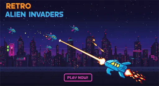 A futuristic Simon Says memory game with glowing neon-colored buttons in a sleek, high-tech interface