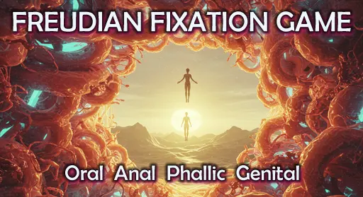 Image is a link to a game about Freud's psychosexual stages 