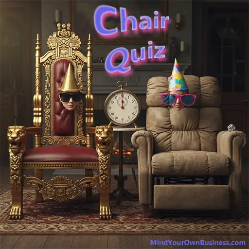 Timed Chair Trivia: The Most Important Quiz You'll Take Today