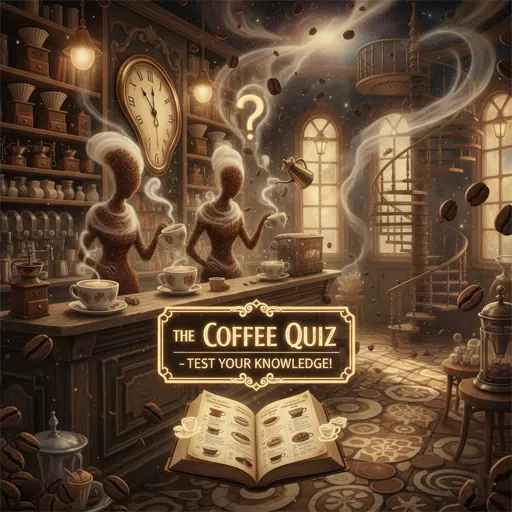 Online Coffee Quiz (5 Levels) - Timed Coffee Trivia