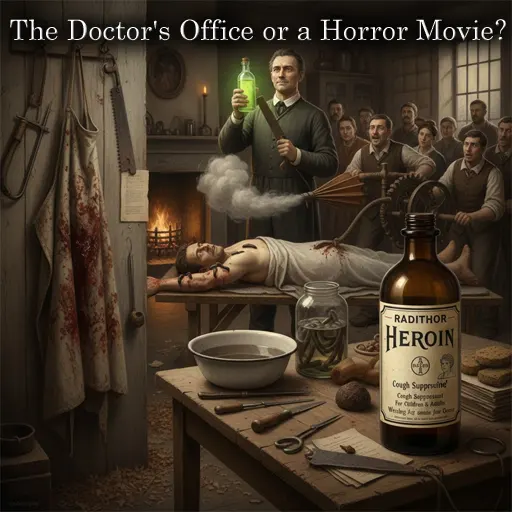 An image of a doctor in the 18th century